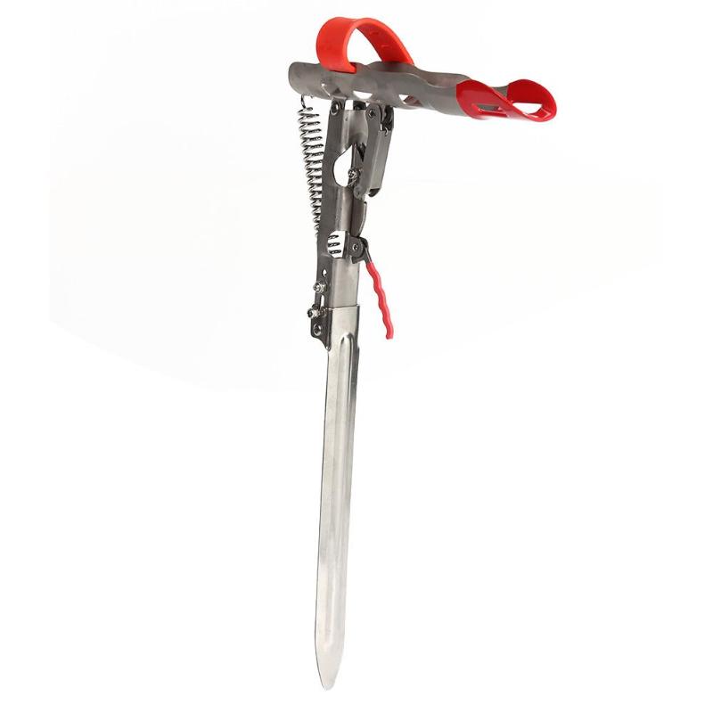 

Stainless Steel Automatic Double Spring Angle Pole Fish Pole Tackle Bracket Foldable Fishing Rod Holder