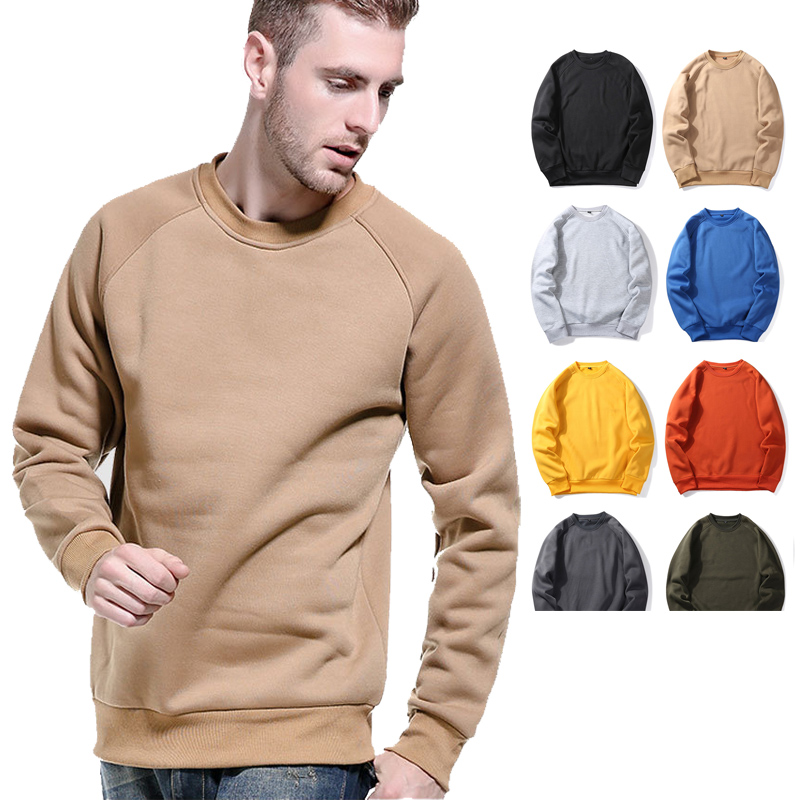 

Winter Sweatshirts Men Hip Hop Skateboard Pullover Hoodies Streetwear Solid Fleece Hoody Running Hooded Drop Shipping, Black