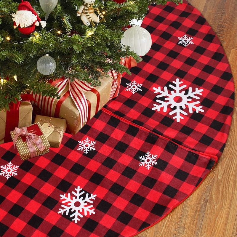 

48 Inch Christmas Tree Skirt Merry Christmas Decorations For Home 2020 Tree Ornaments Navidad Noel Happy New Year 2021