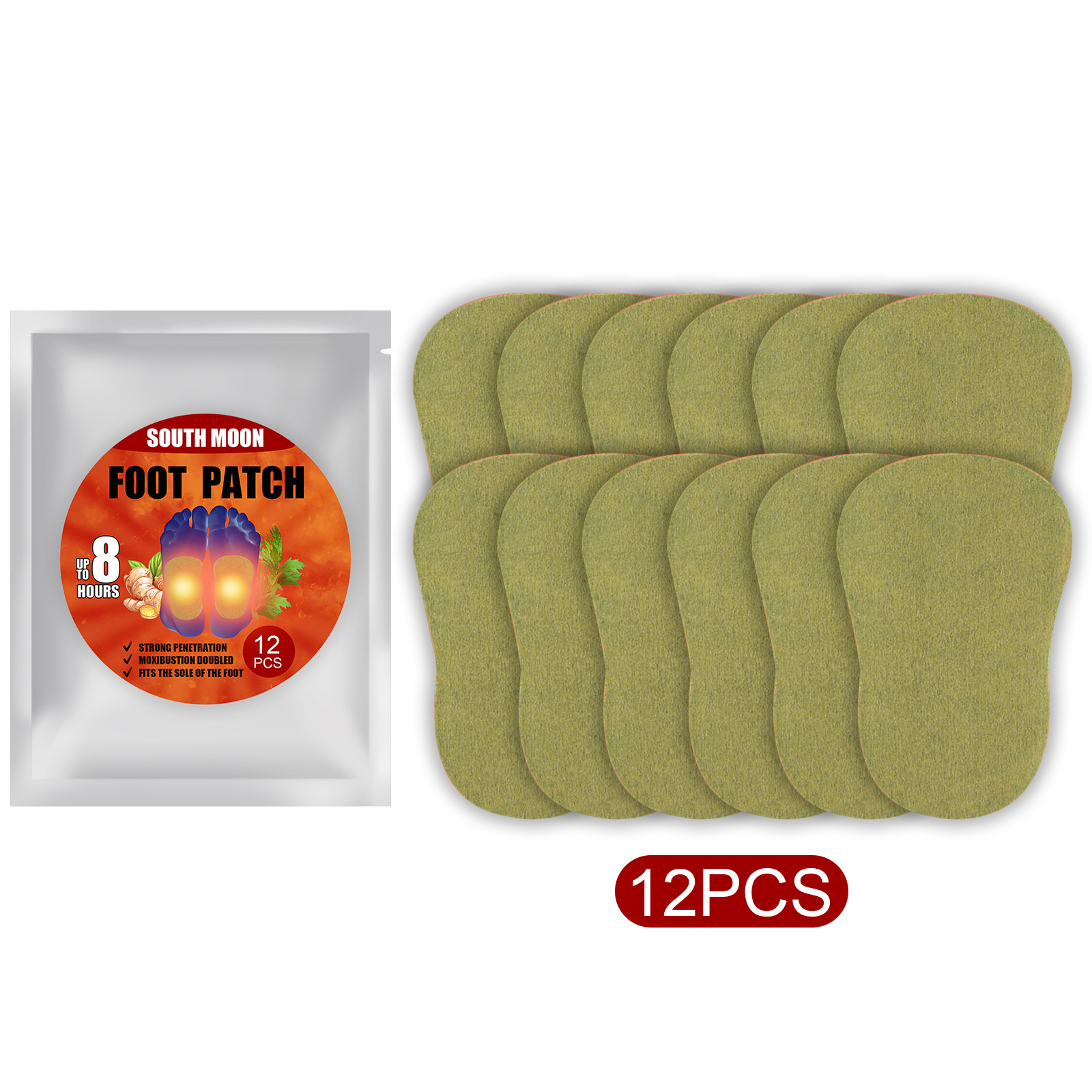 Free freight South Moon Foot Treatment Fever foot patch-image-752121145