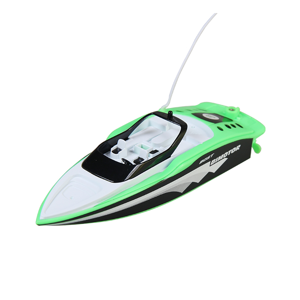 

Children's Mini Remote Control Boat Lan Yun Speed Boat F1 Racing Boat boats, Green