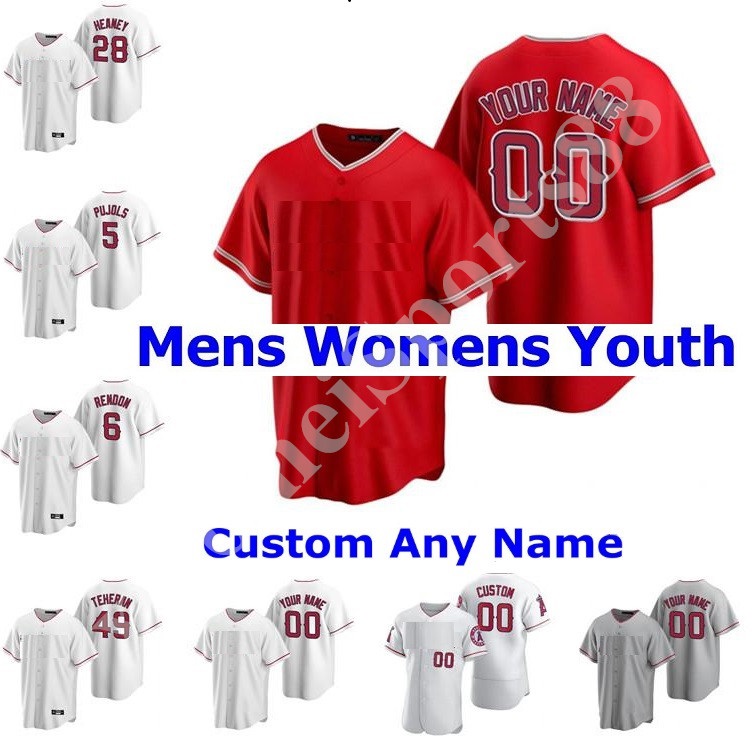 

Los Angeles 20 21 Angels Men Women kids Baseball Jerseys 6 Anthony Rendon 27 Mike Trout 17 Shohei Ohtani, Blue;black