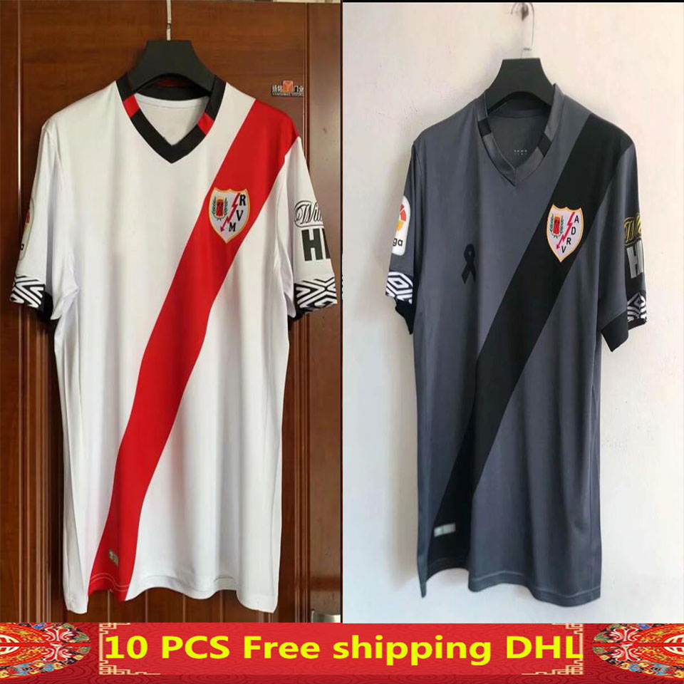 

2020 2021 Rayo Vallecano Soccer Jerseys 20 21 Rayo Vallecano Home Away Football Shirt, White