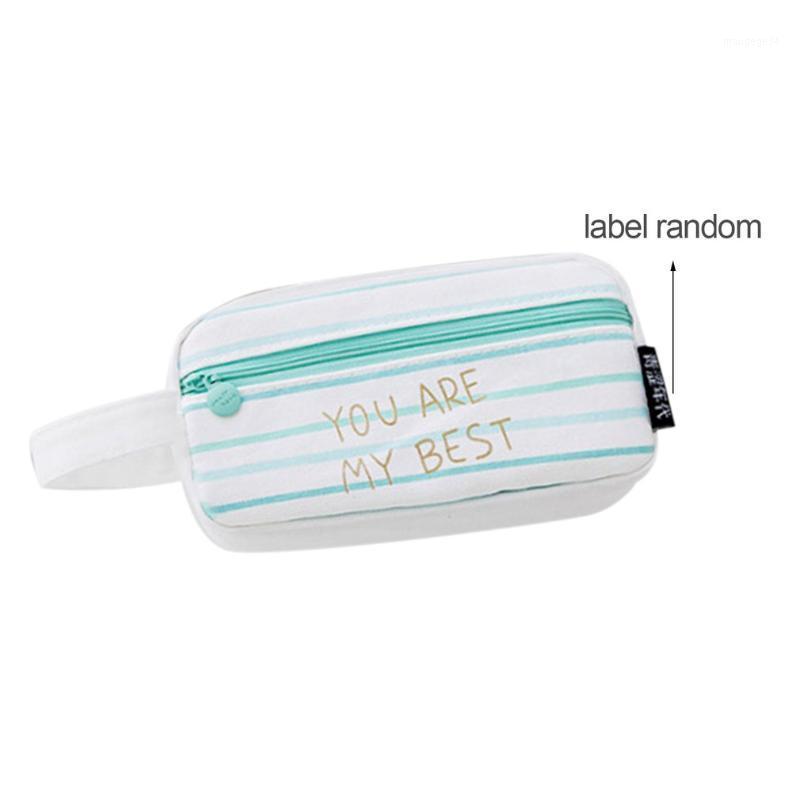 

Portable Size Large Capacity Students School Pencil Bag Pencil Pouch Office Stationery Durable Soft Canvas Case1