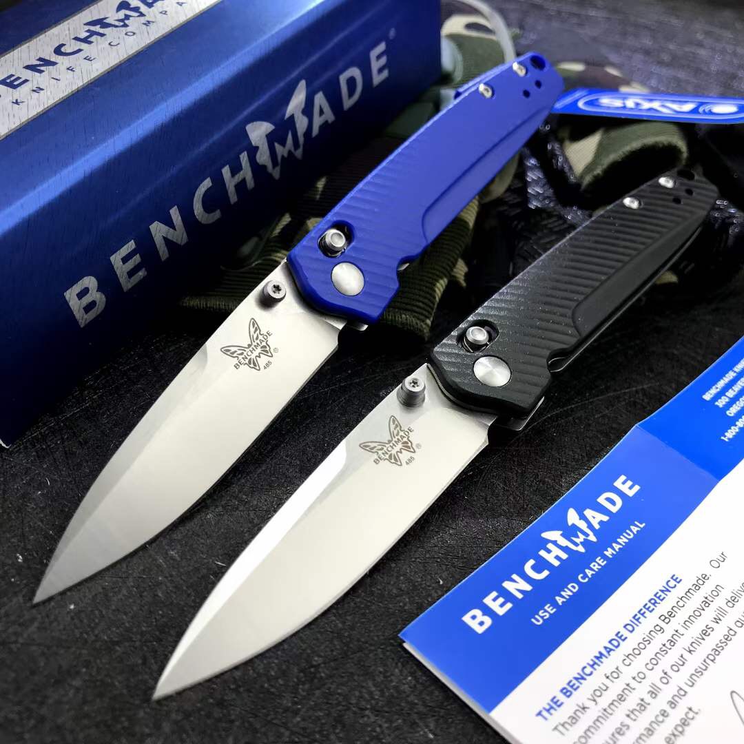 

NEW BENCHMADE BM 485 AXIS Folding Knife EDC Tactical Survival Pocket Knife D2 blade T6061 Aluminum Handle 535 940 781 knife