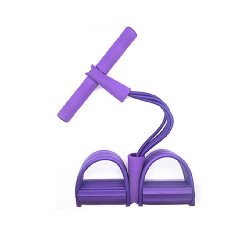 

Four Elastic Band Fitness Resistance Band Rope Exercise Equipment for Yoga Pilates Workout Latex Tube Pull Rope Dropshipping