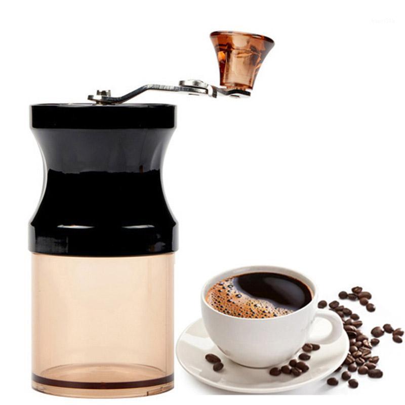 

Mini Manual Coffee Grinder Ceramic Core Stainless Steel Portable Coffee Mill 2020 Coffeeware Spice Beans Grinder1