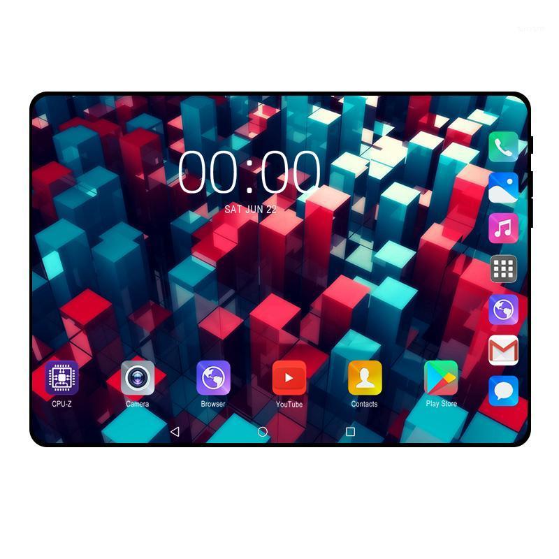 

10.1 Inch tablet pc 1920*1200 IPS 10 Core 8GB RAM 128GB ROM 4G FDD LTE Wifi Bluetooth Phone call Glass Screen Android 9 Tablets1, Black