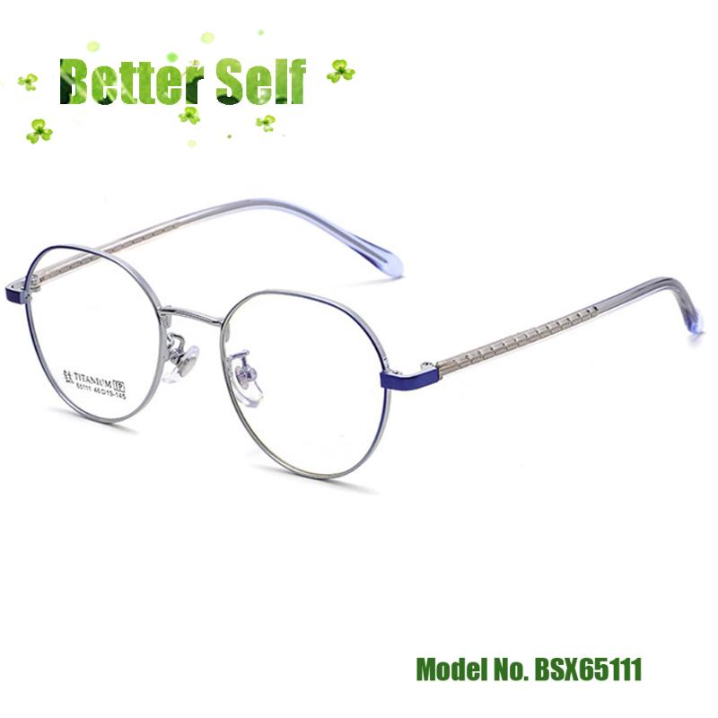 

Fashion Sunglasses Frames Men Spectacle Transparent Temple Glasses Frame Women Retro Square Alloy Metal Eyeglasses Can Equip Anti Blue Light