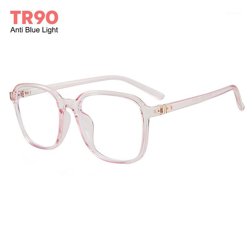 

TR90 Eyewear Women Anti Blue Light Block Square Glasses Frame Female Clear Lens Eyeglasses Men Shades Male1