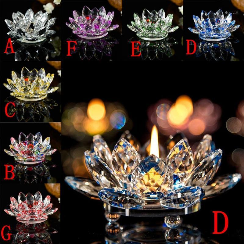 

Crystal Swan Lotus Crystal Glass Figure Paperweight Ornament Feng Shui Decor Collection Ornament Feng Shui Decor Collection1