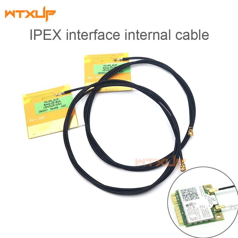 

1 Pair Laptop Internal Wireless Antenna WiFi for Intel 6230 3160AC 7260HMW MINI PCI-E U.FL Wireless WLAN Adapter Wi-Fi Antennas