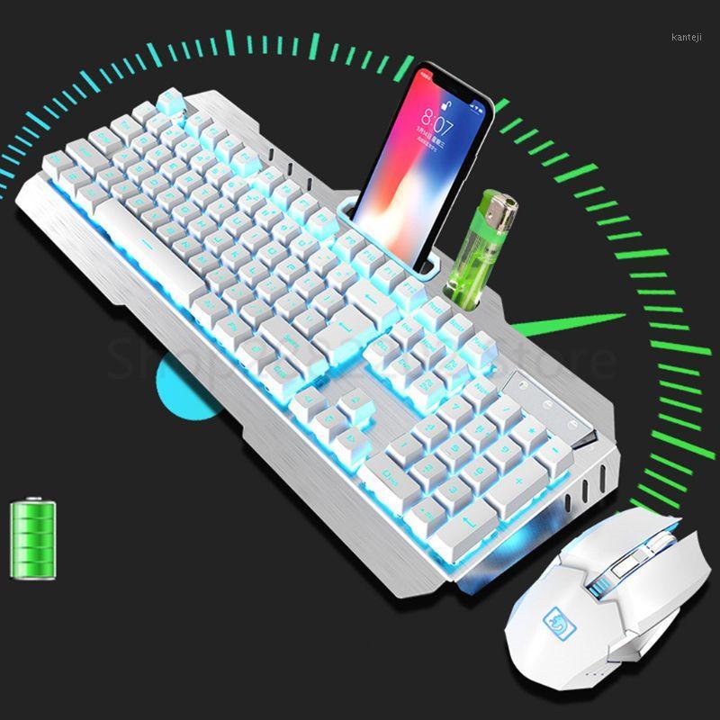 

2.4G Wireless Keyboard and Mouse Set DPI Adjustable Rechargeable Backlight Keyboard Mice1
