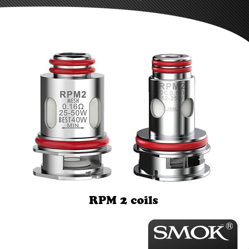 

Original SMOK RPM 2 Coils Mesh 0.16ohm 0.22ohm/DC 0.6ohm 0.25ohm MTL for Scar P3/P5/Rpm2 kit
