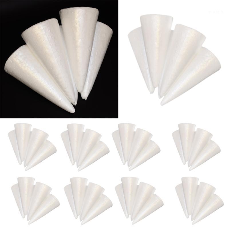 

Christmas Decorations 30 Pieces 150mm White Cone Shaped Modelling Foam Polystyrene Styrofoam Xmas Wedding Party Ornaments1