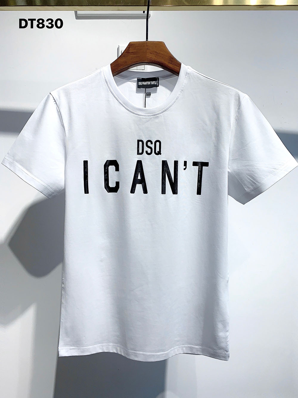 

DSQ PHANTOM TURTLE 2021SS New Mens Designer T shirt Paris fashion Tshirts Summer DSQ Pattern T-shirt Male Top Quality 100% Cotton Top 1117, White