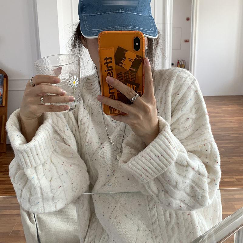 

2021 Spring Autumn Women Thick Warm Pullover and Jumpers O-neck/Turtleneck Twist Pull Knitted Sweaters Y256, High collar mise