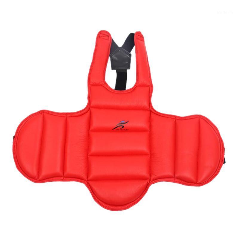 

Professional Boxing Body Protector Chest Guard for Karate Taekwondo Sparring Gear - Choice of Colors Sizes1, As pic