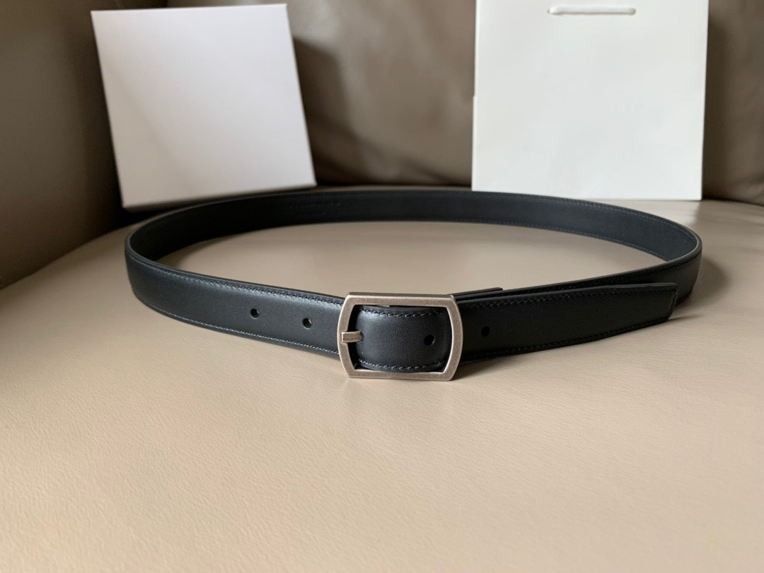 

New top best quality 2.5 cm width black genuine leather pin buckle women belt with box women designers belts Waistband 558088 10, Belts with white box