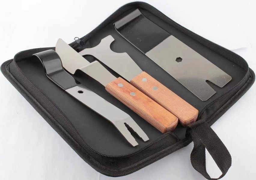 

Locksmith Supplies Slices Door Slit Opener Bypass Tools 4 Piece Set