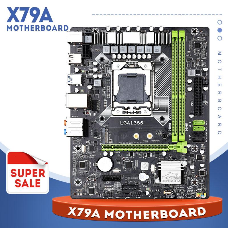 

Support REG ECC Server Memory X79A Motherboard Xeon LGA1356 Processor M- ATX SATA3 USB3.0 Dual Channel PCI-E 16X NVME M.2 SSD
