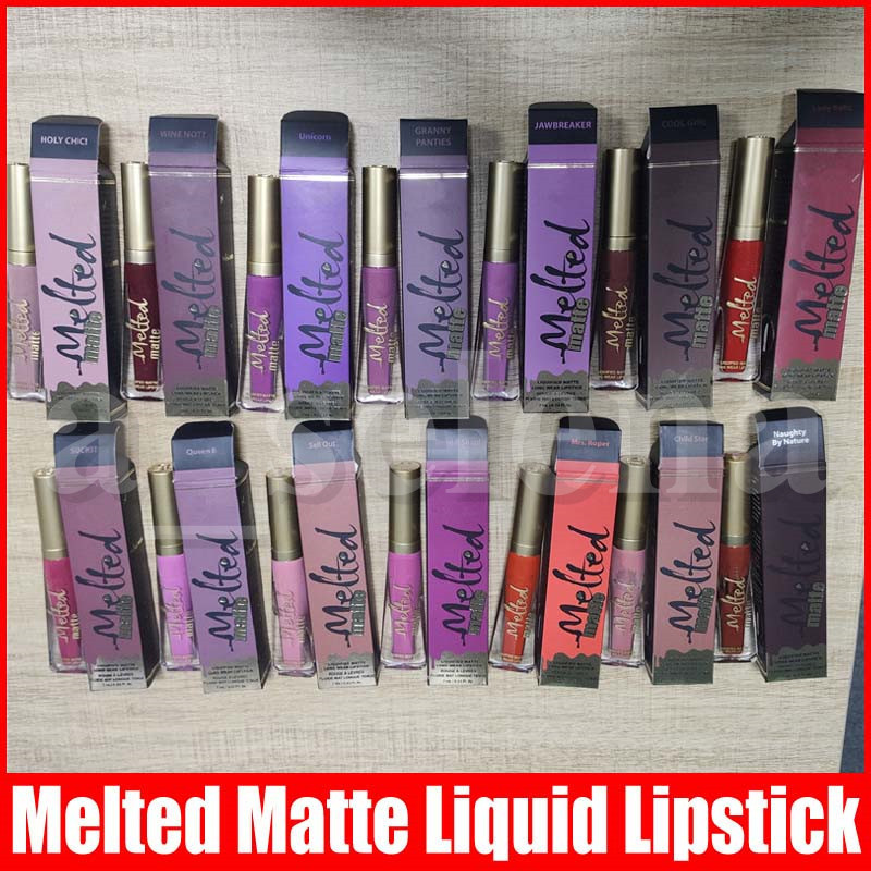 

Lip Makeup Melted Matte Liquid Lipstick Lip Gloss Matte LipStick Melted Lip Gloss Long Wear Lipgloss, Mixed color