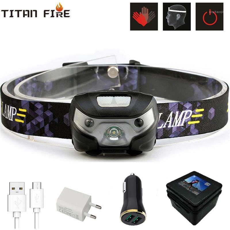 

Body Motion Sensor Mini LED Headlamp 4000Lm Rechargeable Headlight Waterproof Camping Head Light Torch Lamp Fishing1