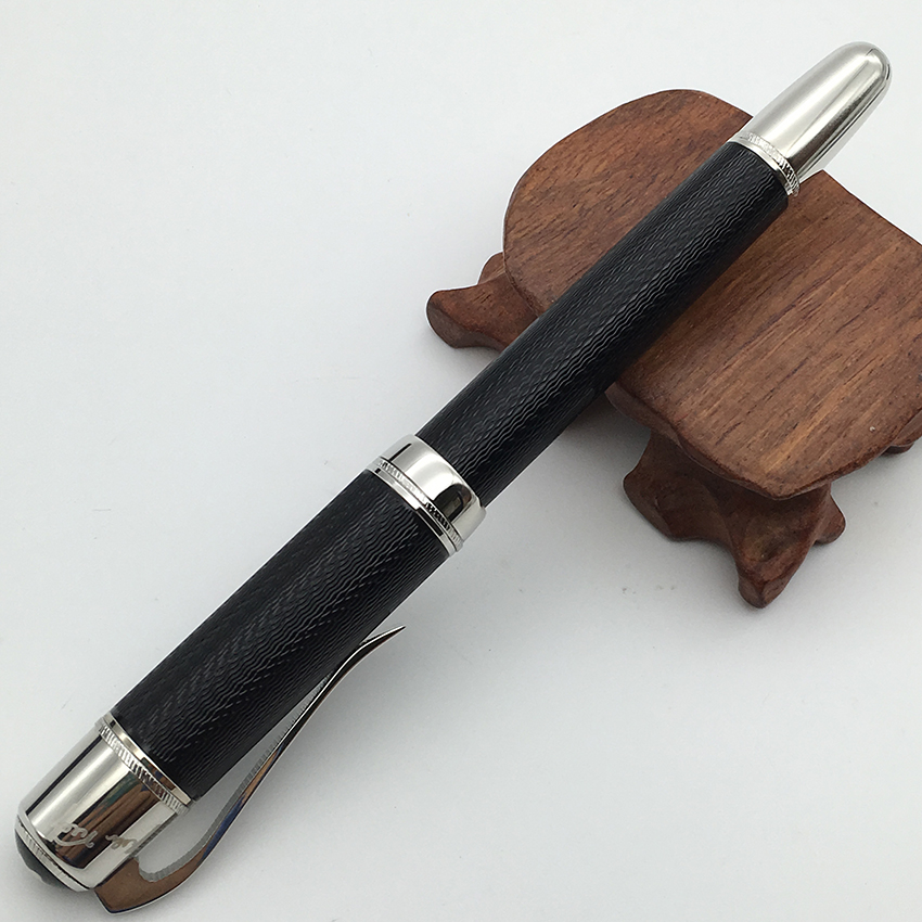 

Business Pen Jules Verne Collection Black Blue Red Fountain Metal Housing Heavy engraving name of the writer