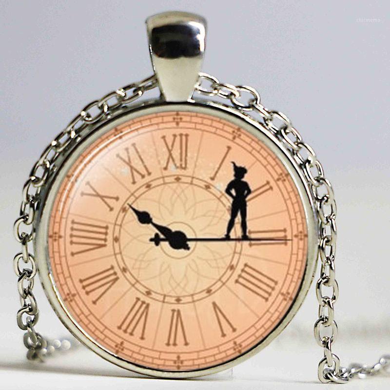 

Peter pan pendant, Neverland necklace, Peter pan Necklace, Jewelry1, Silver