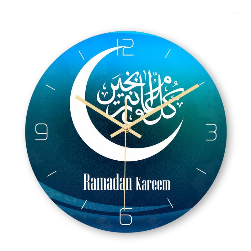 

Fasting auspicious Muslim pattern wall clock stereo acrylic clock bedroom living room home decoration1