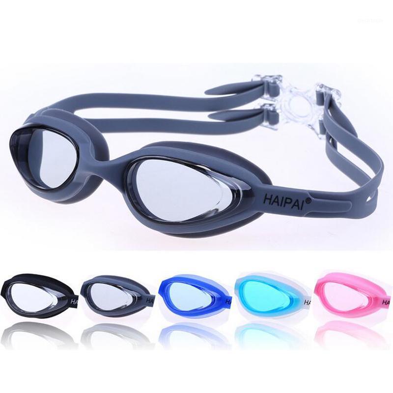 

2020 Men Women Professional Waterproof Anti fog UV Protection Soft Silicone Swimming Diving Water Goggles Glasses Swim Eyewear1