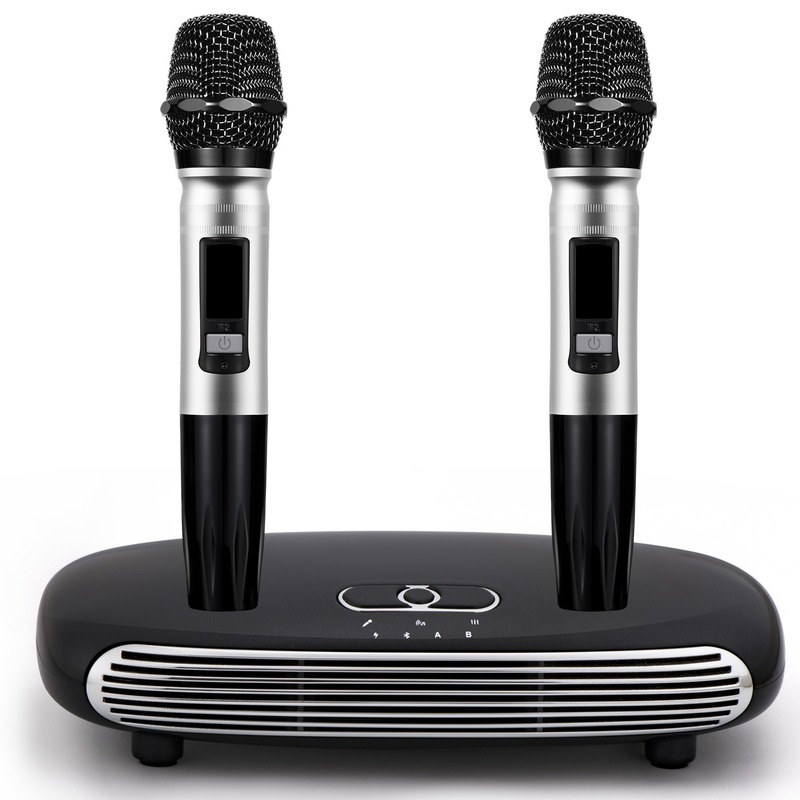 

USB Sound Card Computer Microphone Home Mini Bluetooth Wireless Microphone TV Mobile Phone Karaoke Machine Set (The logistics price Pls Contact us)