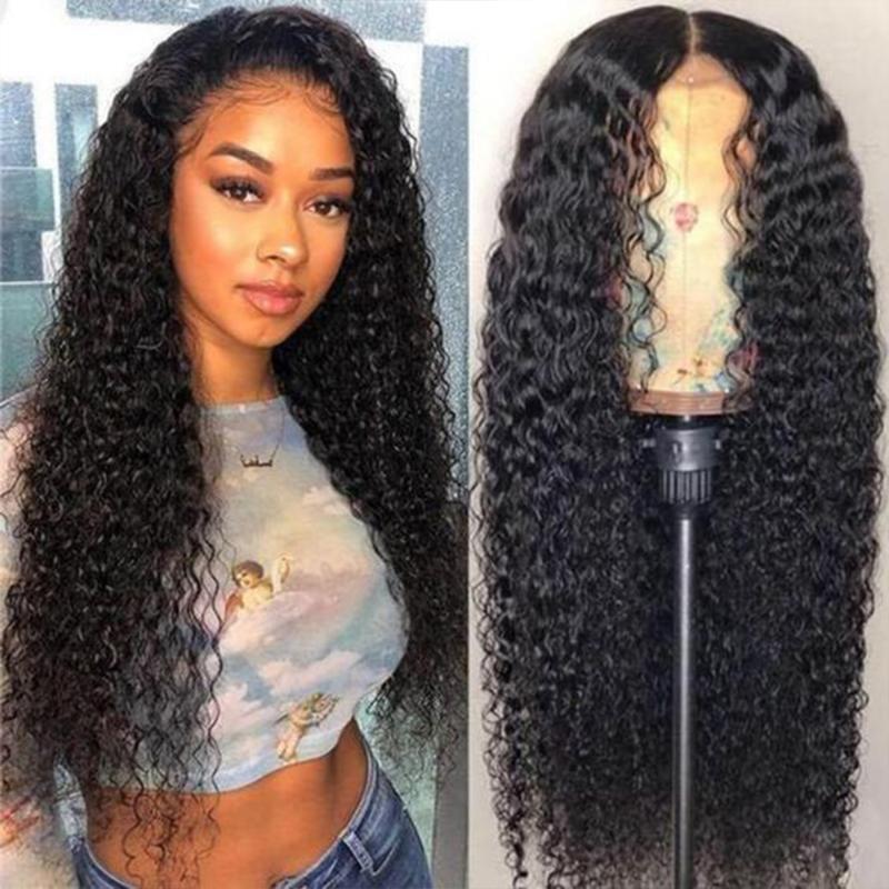 

Mstoxic Curly Human Hair Wig 28 30 40 inch Long Brazilian Lace Front Human Hair Wigs For Black Women Pre Plucked Remy Wigs, As pic