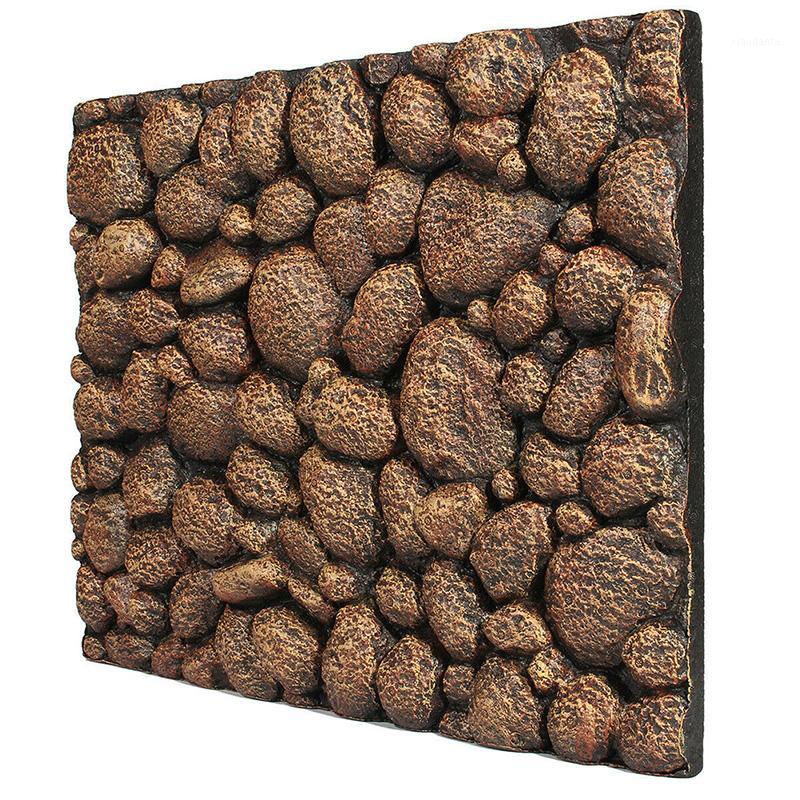 

Hot 1pc 60 x 45 x 3cm Aquarium Foam Rock Stone Fish Tank Background Wall 3D ReptileTerrarium Vivarium1