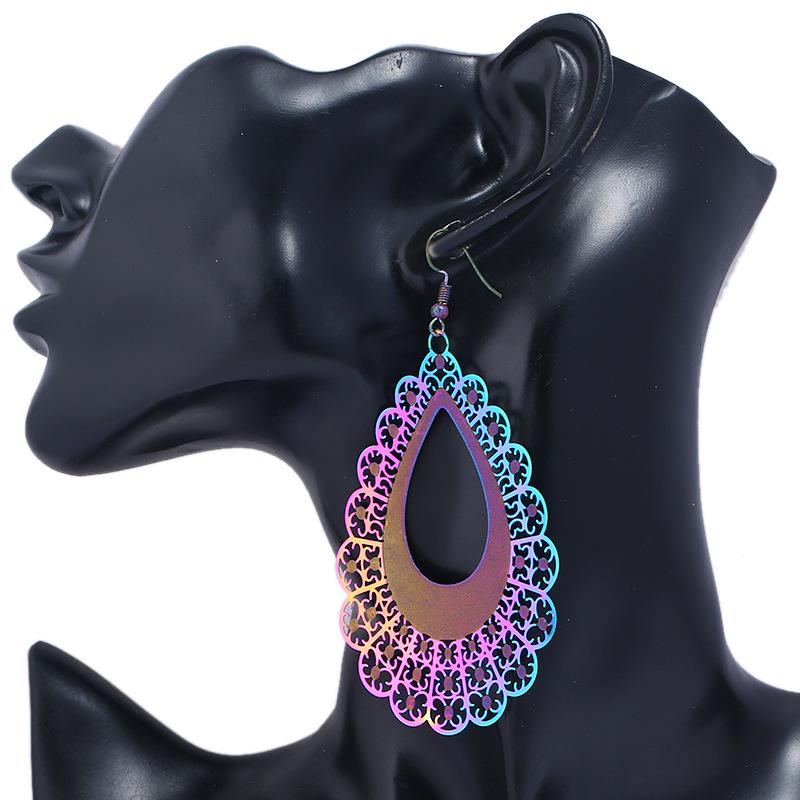 

Dangle & Chandelier Multicolor Blue Color Computer Tablet Circular Water Drop Earrings Women Fashion Cat Jewelry Wholesale Price JY2525