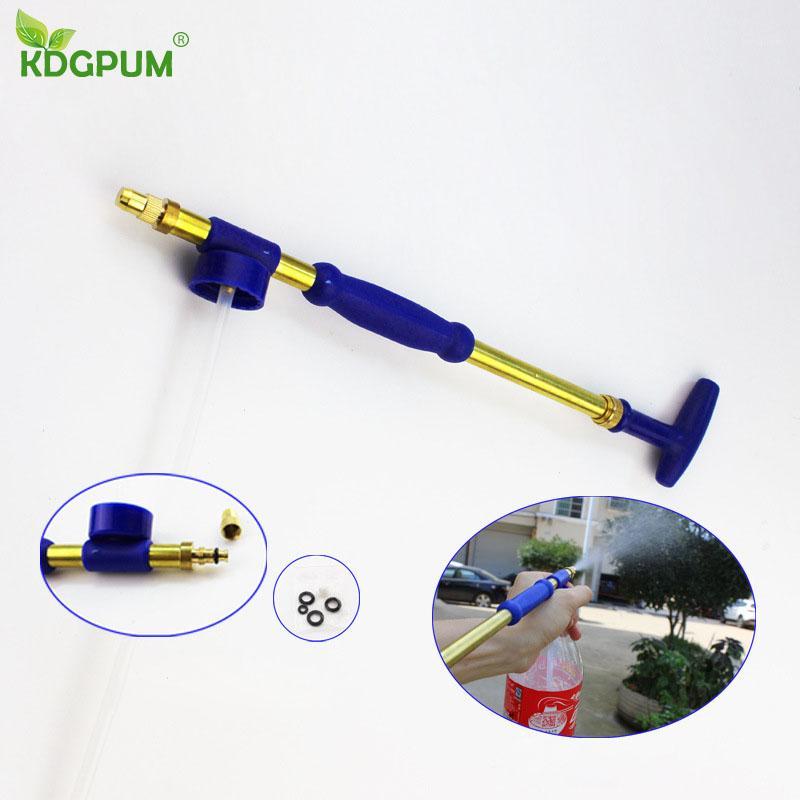 

Copper Pressure Pump Sprayer Bottles Interface Hand Pulling Rod Spray Gun Garden Watering Irrigation Tool Watering Spray Rod1
