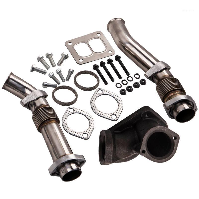 

Stainless Bellowed Uppipe Kit Bellows for 94-97 7.3 7.3L Powerstroke Diesel1