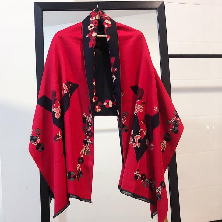 

High quality Fashion autumn and winter brand silk scarves timeless classic, super long shawl fashion women's soft silk scarves