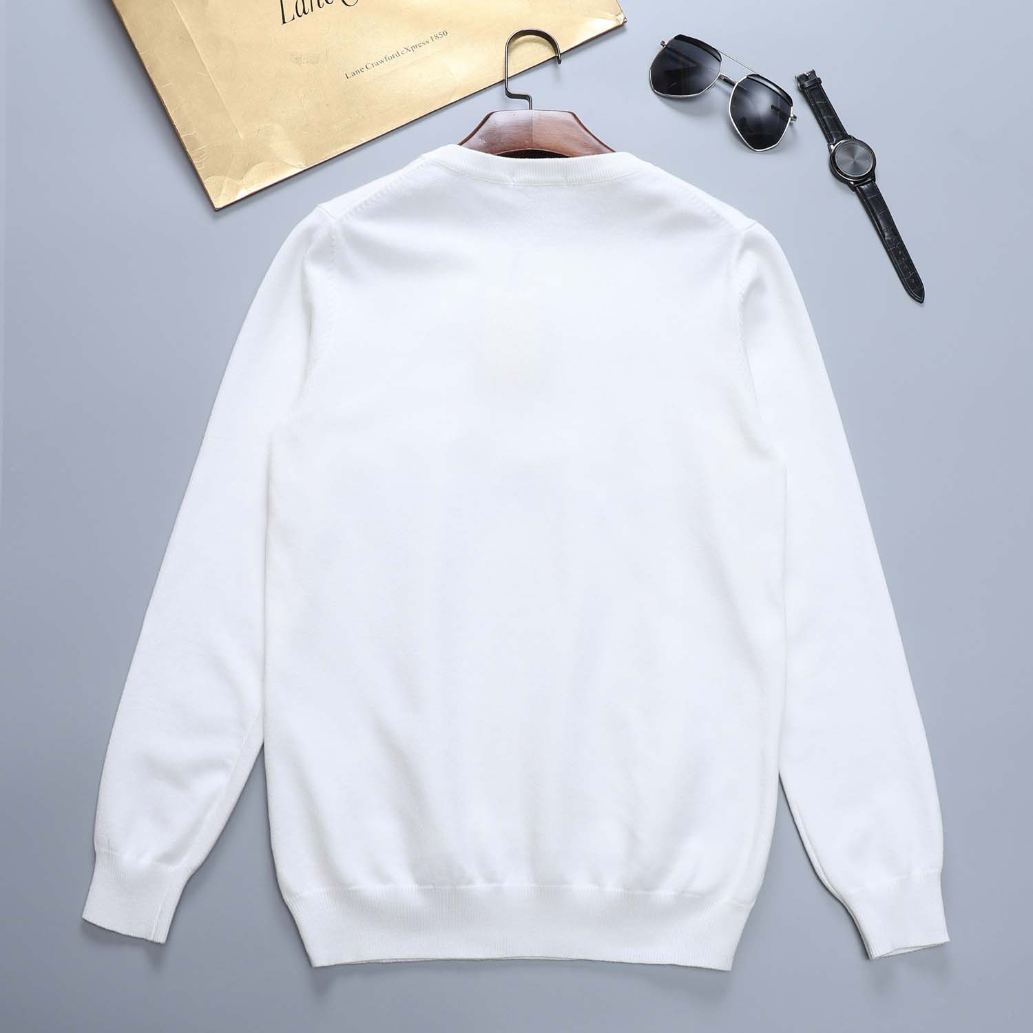 

2020 Men's Turtleneck Sweater Winter Autumn Knitted Long Sleeve Color Block Striped Sweater Fashion Youth Slim