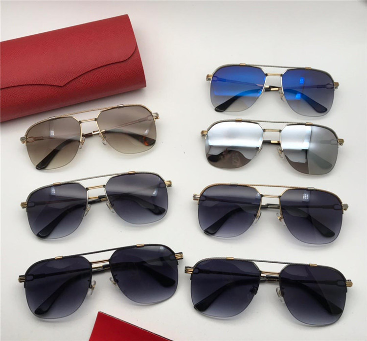 

CT0108 New fashion design sunglasses classic square frame top quality popular simple selling style uv 400 protection eyewear 0108