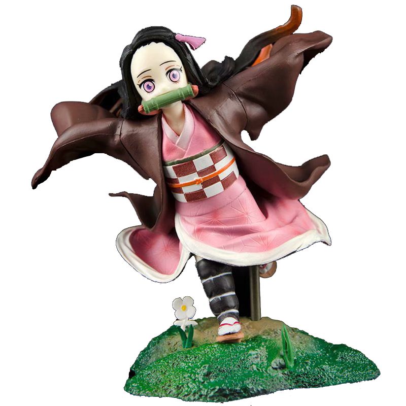 

Demon Slayer GK Kamado Nezuko Anime Action Figure Model Toys For Children Cute Girl Collection 14CM PVC Desktop Decoration Figma X0121, Nobox