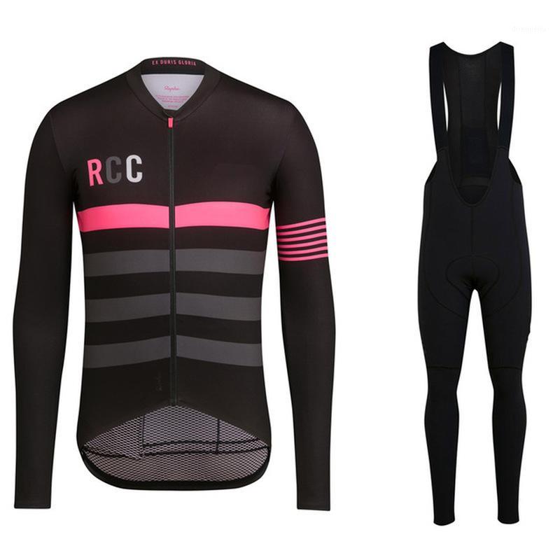 

Pro Team RCC Men's Long Sleeve Cycling Jersey Suit MTB High Elastic Breathable Triathlon Maillot Ropa Ciclismo Cycling Suit RCC1, Pants1