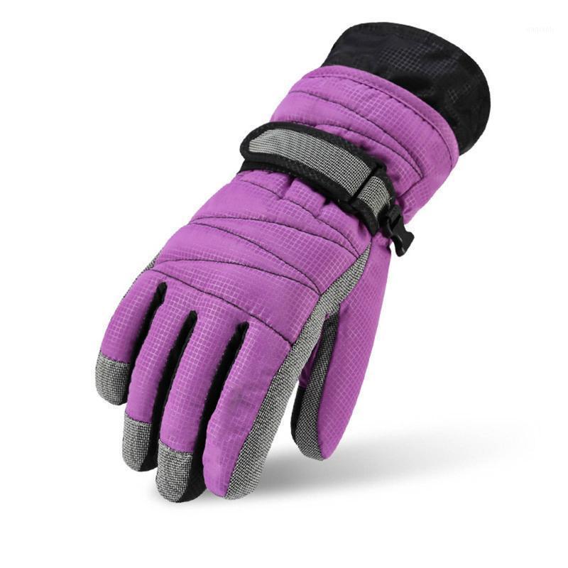 

Unisex Winter Tech Windproof Waterproof Gloves Snow Work Ski Glove Windproof Warm Hands in Cold Weather &T81, Black