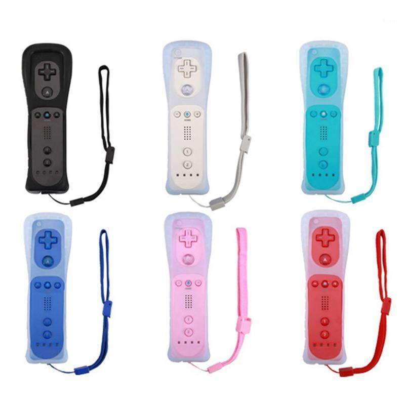 

NEw!!! Wireless Remote Controller for Wii Built-in Motion Plus Gamepad with Silicone Case motion sensor1