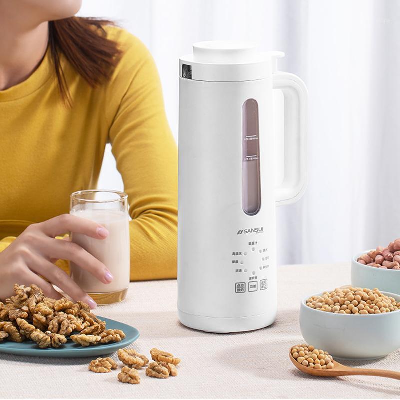 

220V Mini Soybean Milk Machine Cytoderm Breaking Maker Filter-free Automatic Heating Soy milk Multi-function Cooking Machine1