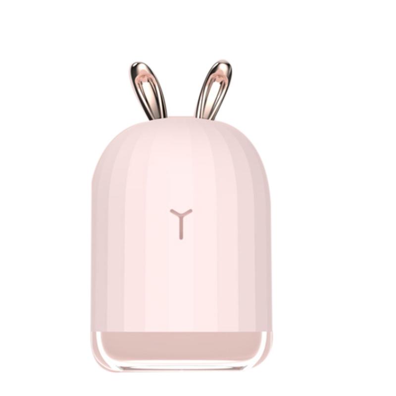 

Ultrasonic Air Humidifier Aroma Essential Oil for Home Car Essential ,USB Cool Mist Maker, with Light