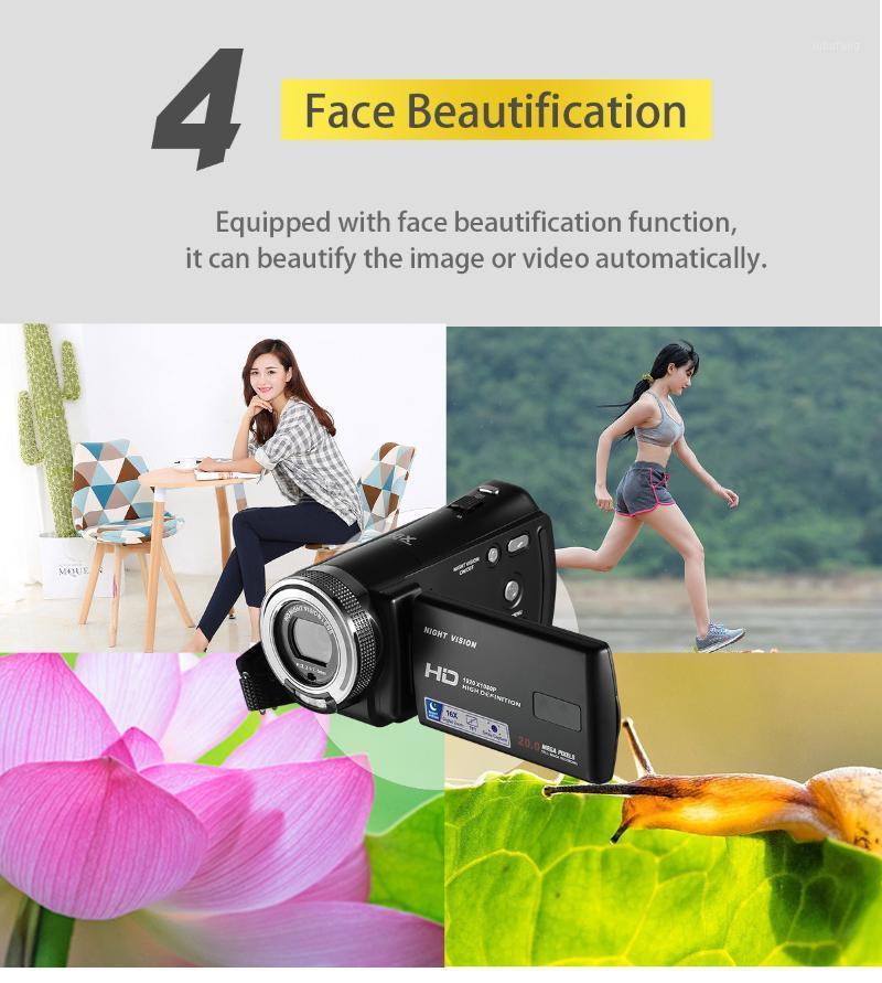 

Newest 20MP 1080P Night Vision Digital Video Camera HD Denifition Camcorder With 16X Digital Zoom 3''Inch Screen1, Black