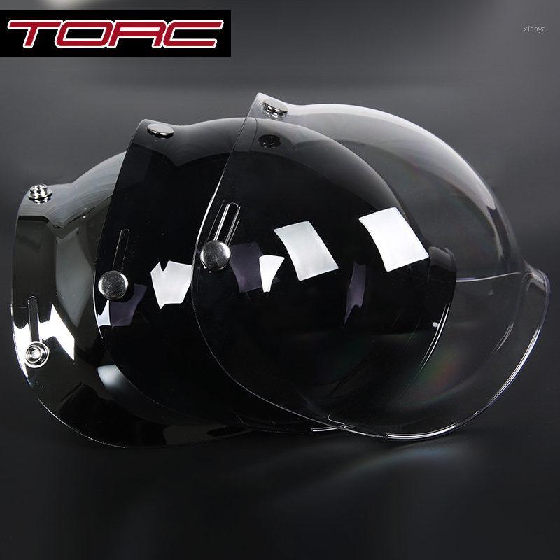 

TORC Motorcycle Helmet Shield Bubble Visor Lens Mask for TORC T50 One Size1