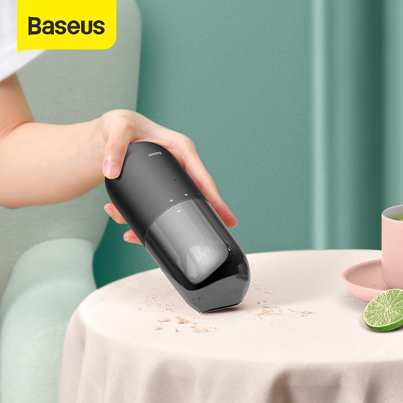 

Baseus C1 Portable Handheld Vacuum Cleaner Mini Wireless Dust Catcher Strong Suction Robot Auto Desktop Cleaners for Home Car