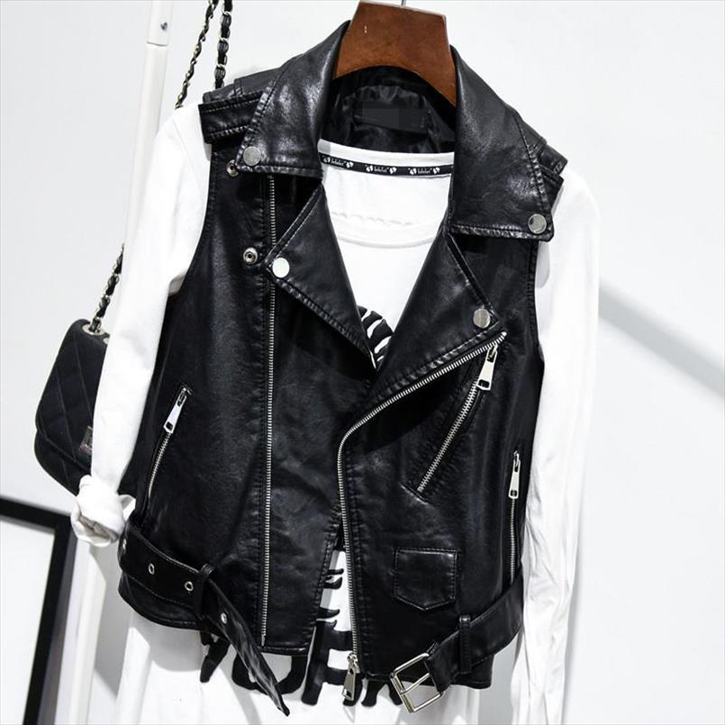sleeveless biker jacket womens